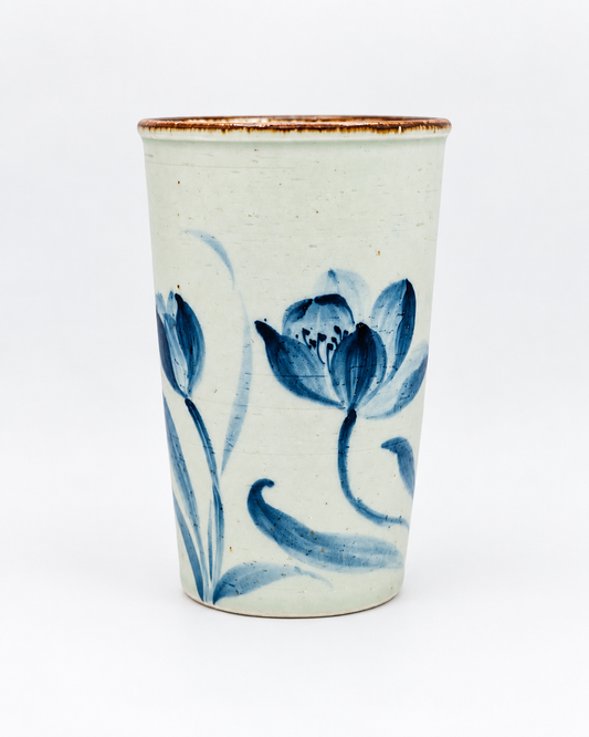Qing Hua Tall Tumbler