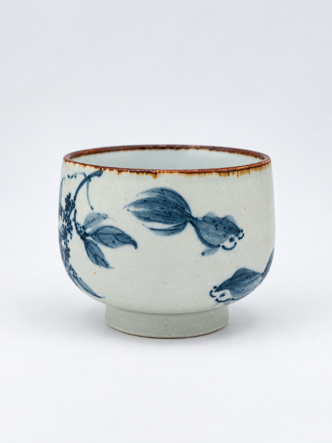 Qing Hua Round Footed Cup