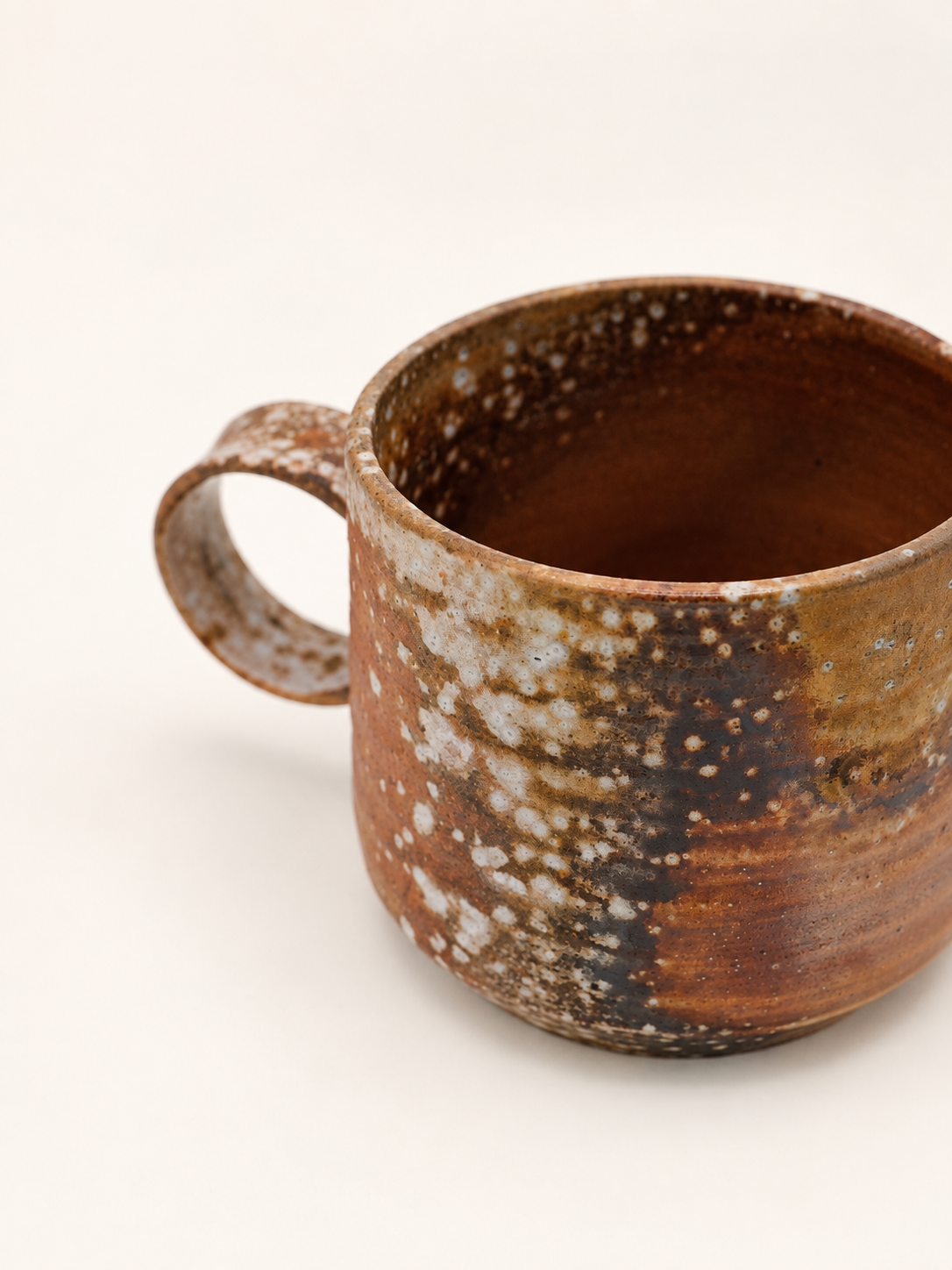 Wood Firing Straight-Sided Coffee Cup