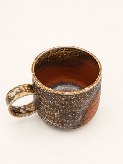 Wood Firing Straight-Sided Coffee Cup