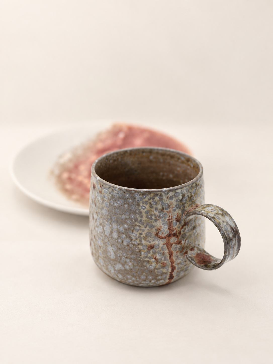 Wood Firing Straight-Sided Coffee Cup