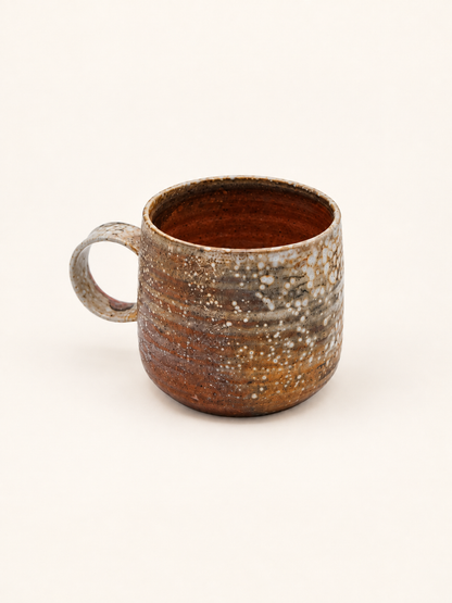 Wood Firing Straight-Sided Coffee Cup
