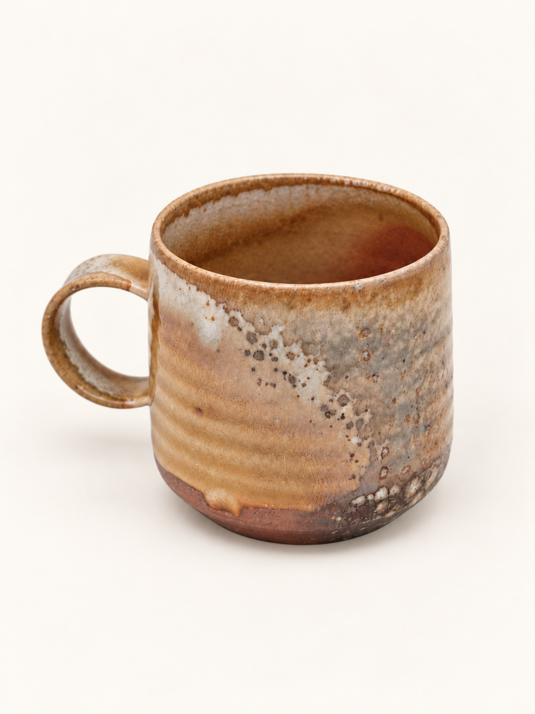 Wood Firing Straight-Sided Coffee Cup