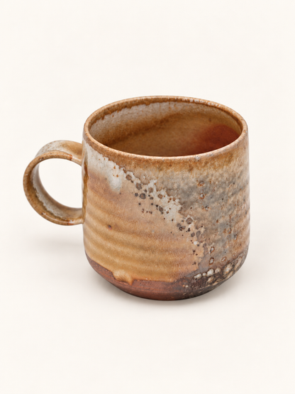 Wood Firing Straight-Sided Coffee Cup