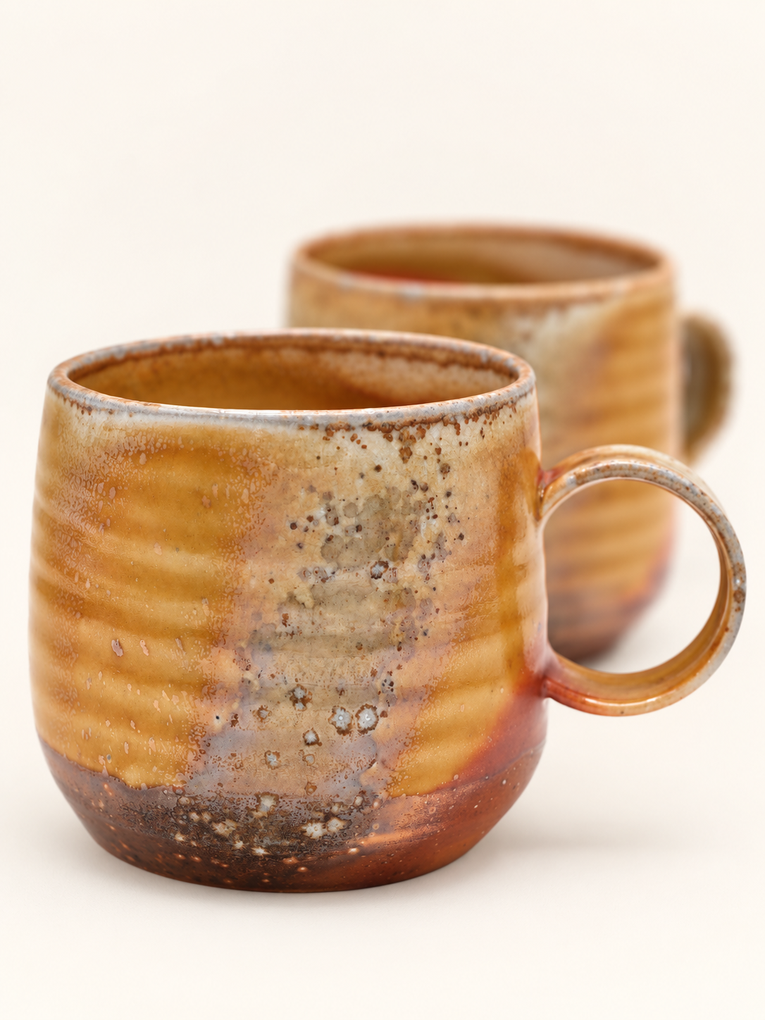 Wood Firing Straight-Sided Coffee Cup