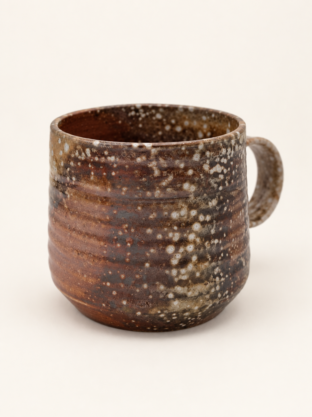 Wood Firing Straight-Sided Coffee Cup