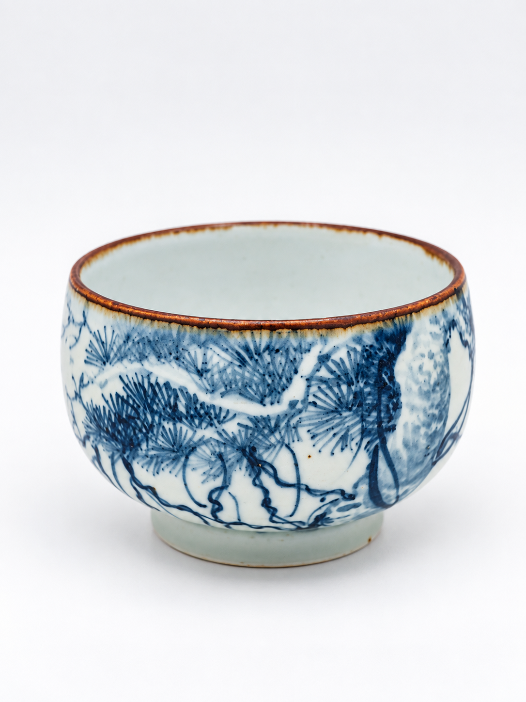 Qing Hua Round Footed Cup