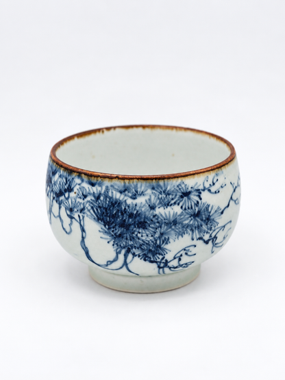 Qing Hua Round Footed Cup