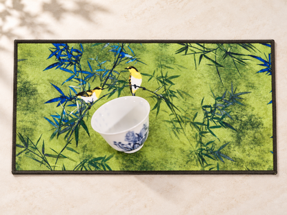 Heritage Motif Jacquard Tea Cloth